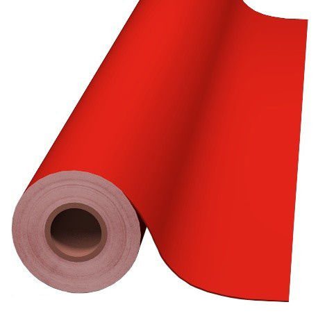 24IN RED  8500 TRANSLUCENT CAL - Oracal 8500 Translucent Calendered PVC Film